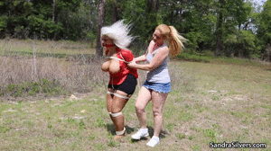 mail.sandrasilvers.com - 2620 Sandra Hopped to Lisa's Lesbian Forest Hideout! thumbnail