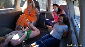 mail.sandrasilvers.com - 2622 Sandra, Caroline, Lisa & Constance - Variety Pack Van Ride! thumbnail